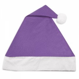 Cappello Babbo Natale Viola