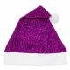 Cappello Natale Viola Glitterato