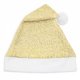 Cappello Natale Oro Glitterato